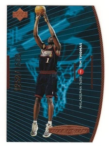 1998-99 UPPER DECK INTENSITY BRONZE #10 TIM THOMAS PHILADELPHIA 76ERS 1252/1500 - Picture 1 of 2