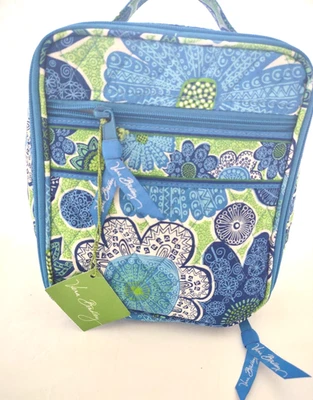 Bolso de Almuerzo Vera Bradley Doodle Margarita Aislado Forrado de Plástico 8x6x4 Nuevo Foto 1 de 4