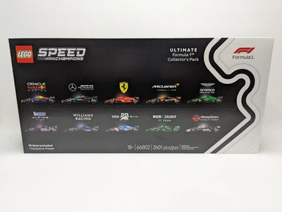 LEGO 66802 Speed Champions Ultimate Formula 1 Collector's Pack 1 Model Car Kit - Image 1 of 3