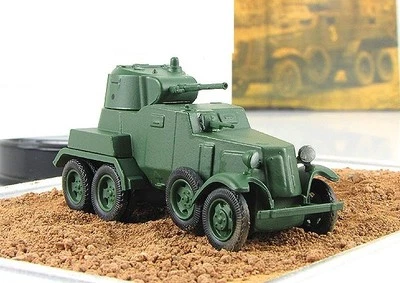 1:72 armored car BA-10 №53 series "Russian tanks"  - Image 1 of 3