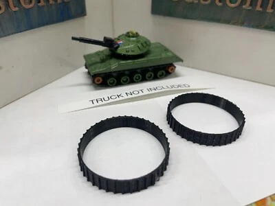 Vintage Matchbox BATTLE KINGS K-109 M-551 Sheridan Tank, (tracks only) - Image 1 of 3