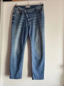 Neu Nur Anprobiert Dorothee Schumacher Jeans Blau Blau Gr 3 Bund 42 Hoher NP - Bild 1 von 8