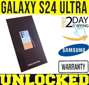 SAMSUNG GALAXY S24 ULTRA 256GB S928U1 TITANIUM ORANGE (FACTORY UNLOCKED)❖SEALED❖ - Picture 1 of 2