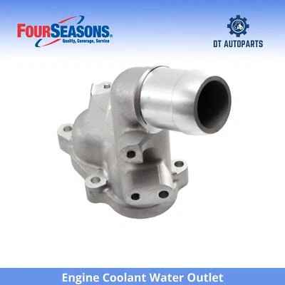 Para GMC Sierra 3500 HD 2011-2016 6,6 L V8 motor refrigerante salida de agua 4 estaciones Foto 1 de 4