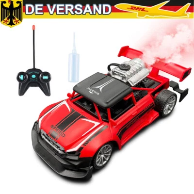 Funk Ferngesteuertes Auto Ferngesteuert Kinderauto mit Fernsteuerung LED Rauch - Bild 1 von 4