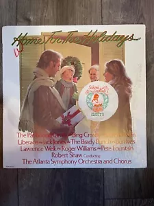 Home For The Holidays - OG vintage Christmas vinyl LP - Bing Crosby - Burl Ives - Picture 1 of 8