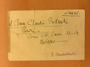 Busta autografa di Gabriele D'Annunzio - Picture 1 of 1