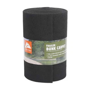 Boat Trailer Bunk Carpet Replacement Padding – Black, Marine-Grade Free Shipping - Picture 1 of 5
