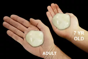 CUARZO AZUFRE 1 3/4" Roca pulida caída Espécimen Mineral Cristal Curativo - Imagen 1 de 4