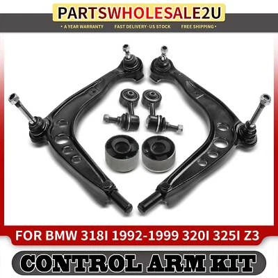 4x Brazo de control delantero con rótula barra estabilizadora enlace para BMW 318i 318is 318ti 320i Foto 1 de 4
