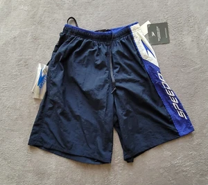 Speedo pantaloncino uomo nuoto tronchetto blu navy taglia S/P - Foto 1 di 4