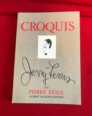 NEW MINT Paperback CROQUIS DE JERRY LEWIS Par PIERRE ETAIX Drawings /French Lang - Image 1 of 4