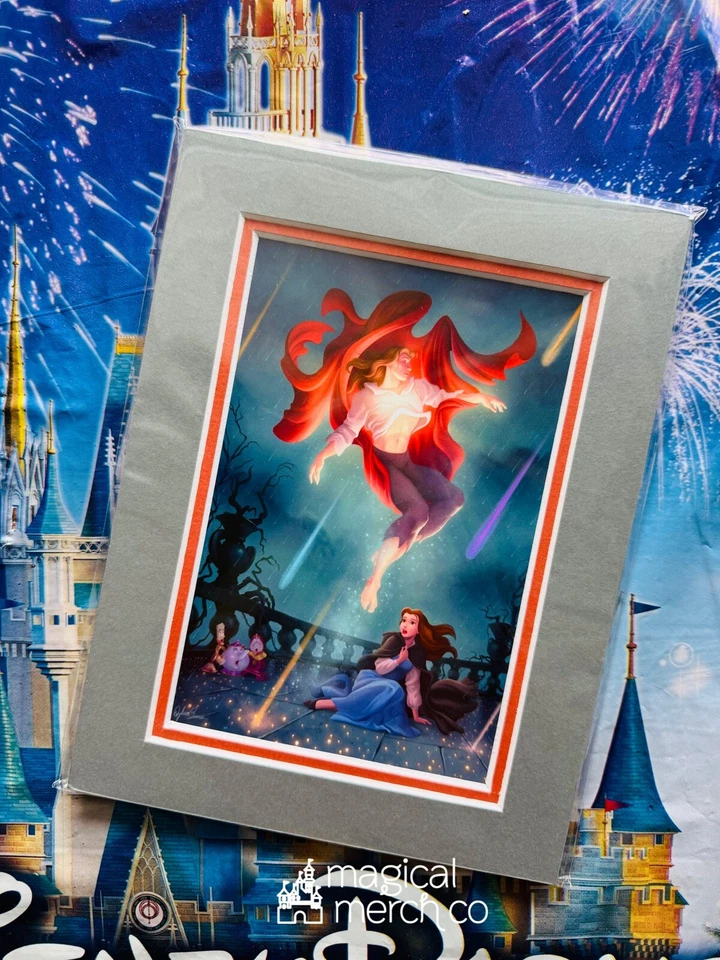 Disney Dylan Bonner Love Breaks The Spell 2025 La Bella y la Bestia mini impresión 6x8 Foto 1 de 1