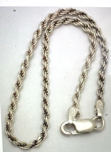 Bracciale argento sterling italiano .925 7" 2,6gr - Foto 1 di 6
