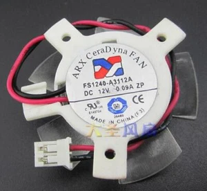 Original  12V 0.09A 26*26*20mm FS1240-A3112A 2 line graphics card fan - Picture 1 of 2