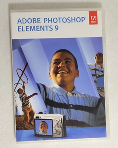 Adobe Photoshop Elements 9 (Mac/Win) Pre-owned W/ Serial Number - Picture 1 of 3