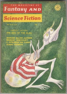 Magazine of Fantasy and Science Fiction. March 1968 - Asimov Sprague de Camp - Imagen 1 de 1