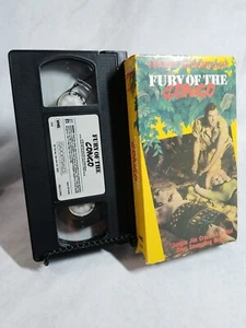 Fury Of The Congo VHS Video Tape Movie Johnny Weissmuller OOP VHS - Picture 1 of 2