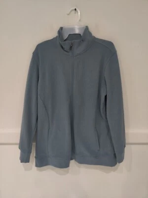 NWT Hi-Tec Women's Super Cozy Full Zip Tech Fleece Blue Size S $70 WWW055 - Image 1 of 2