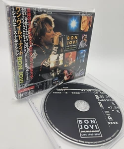 BON JOVI One Wild Night Live 1985-2001 Japanese Edition CD UICL 9005 w/OBI 2001 - Picture 1 of 20