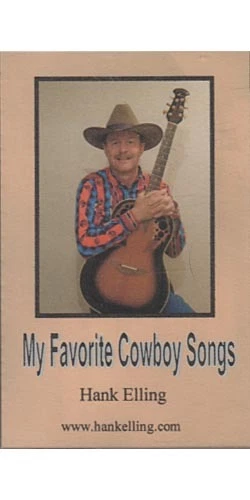 My Favorite Cowboy Songs ~ Hank Elling ~ Country ~ Cassette ~ Good - Image 1 of 1