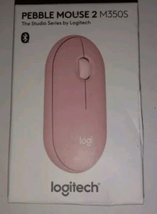 Logitech Pebble 2 M350s Wireless Mouse PINK BRAND NEW SEALED FREE POSTAGE - Picture 1 of 4