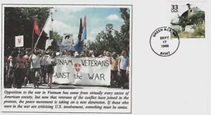 CTC Vietnam Veterans Against The War #3188g FDC Unkn Cachet M3338 - Picture 1 of 1