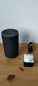 Amazon Echo 2nd Generation + Power Cord - Charcoal Grey - Tested & Reset - Picture 1 of 12