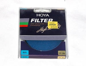 67mm Hoya 80B Blue Glass Lens filter 80 B Japan Coated Round Color Conversion - Picture 1 of 1