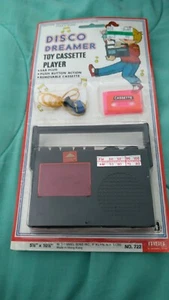 Disco Dreamer Toy Cassette Player M Shimmel Sons Inc 1980s MOC Roleplay - Picture 1 of 2