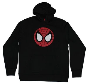 Spider-Man (Marvel Comics) Pullover Hoodie - Red Circle Face Image - Picture 1 of 1