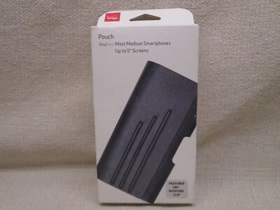 Verizon Universal Vegan Leather Pouch with Belt Clip for Galaxy S8, - Image 1 of 3