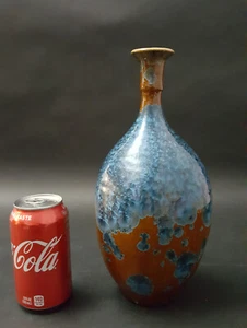 EINGESTELLT DON JOHNS SIGNIERTE KUNST STUDIO KERAMIK VASE 11,5" - Bild 1 von 5