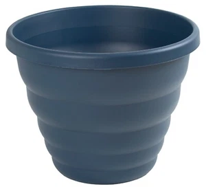 100 Litre Large Navy Beehive Plant Pot Outdoor Garden Tree Planter Container - Picture 1 of 3