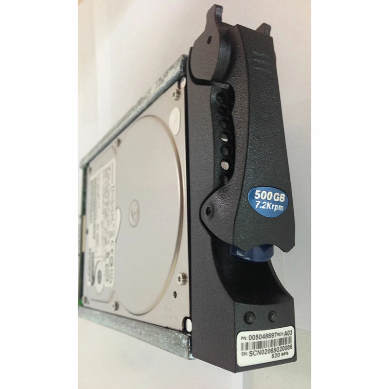 005048697 - EMC 500GB 7200 RPM FC 3.5" HDD for all CX4's, CX3-80, -40, -20 se... - Image 1 of 1