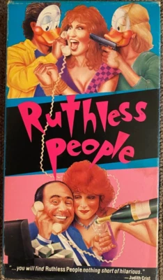 Ruthless People (VHS, 1986) Danny DeVito Bette Midler - Image 1 of 2