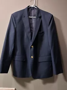 Versace Classic Mens Blazer Jacket Navy Gold Button (No Size Tag) 42R - Picture 1 of 9