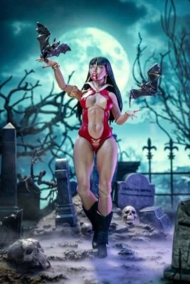 Frazetta Icon Vampirella 1:12 Scale Action Figure IN STOCK - Image 1 of 4