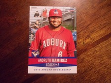 2015 AUBURN DOUBLEDAYS Choice Minor League Single Cards YOU PICK OBO