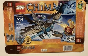 Box Only Lego Legends of Chima Vardy's Ice Vulture Glider 70141 Box Instructions - Picture 1 of 4