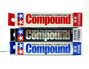 Ensemble composé de polissage TAMIYA FINITION & FINITION & GROSSIER / 87068 87069 87070 fabriqué au Japon - Photo 1 sur 1