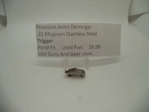 F5 Freedom Arms Derringer Used Stainless Steel Trigger .22 Magnum - Picture 1 of 5