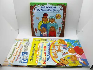 BIG BOOK OF THE BERENSTAIN BEARS HC & 5 SC Books Truth Prayers God Birthday Baby - Picture 1 of 12