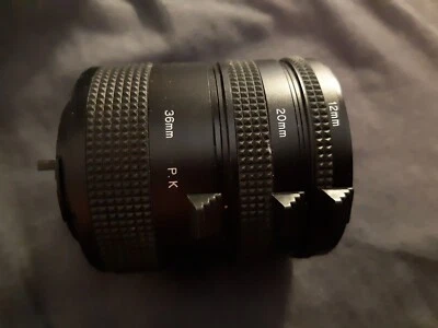 Vivitar Automatic Extension Tube Set PK Fit (Pentax K) Boxed - Image 1 of 2