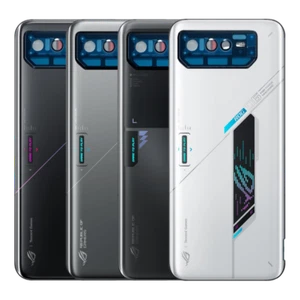 Battery Cover Rear Glass Back Door Case With Camera Lens For Asus ROG Phone 6 - Picture 1 of 10