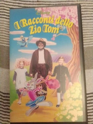 I RACCONTI DELLO ZIO TOM - VHS WALT DISNEY HOME VIDEO VS 4341 *RARISSIMA* - Immagine 1 di 2