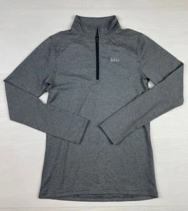 REI Kids Medium 1/4 Zip Long Sleeve Thermal Shirt - Picture 1 of 7