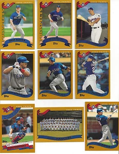 2002 Topps Texas Rangers Team Set Blalock Alex Rodríguez Palmeiro Rodgers 22 - Imagen 1 de 1