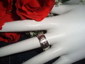 Anello classico Love Spinner in acciaio inox - Foto 1 di 5