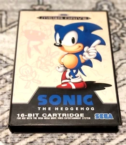 Sonic the Hedgehog (Sega Genesis 1991) Cartuccia Autentica Manuale Cib Mega Drive - Foto 1 di 5